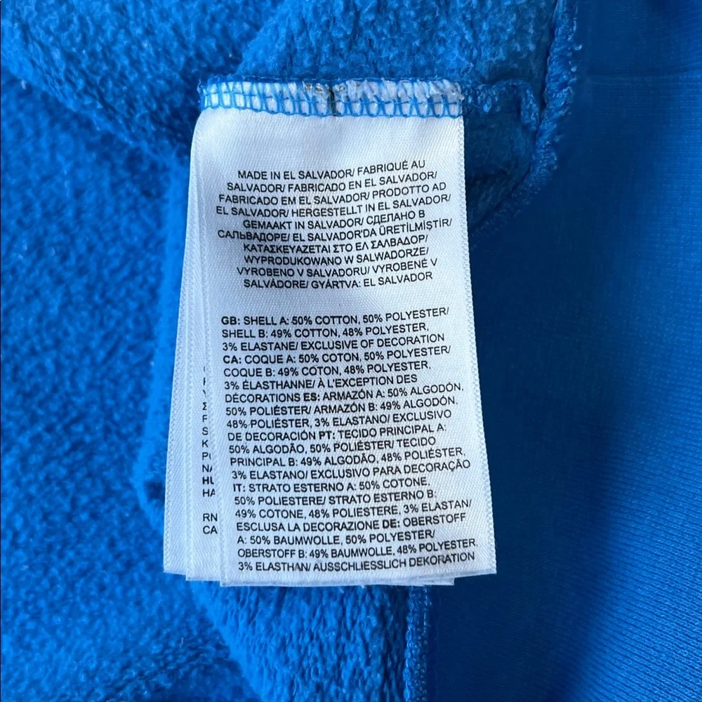 Northface crewneck sweatshirt‎ blue